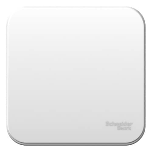 Купить Выключатель одноклавишный Schneider Electric Бланка белый по низкой цене