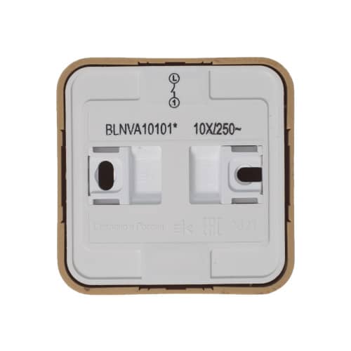 Купить Выключатель одноклавишный Schneider Electric Бланка ясень по низкой цене