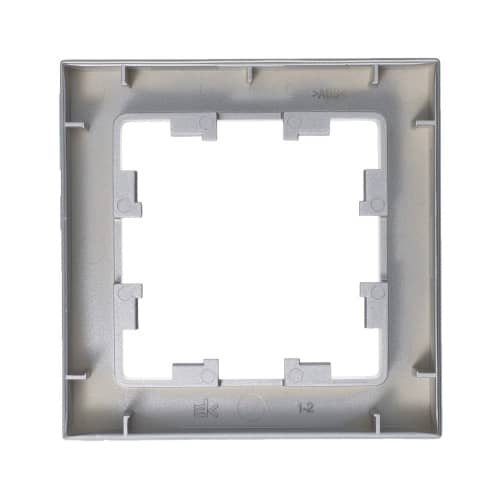 Купить Рамка Schneider Electric Атлас Дизайн 1 пост алюминий по низкой цене