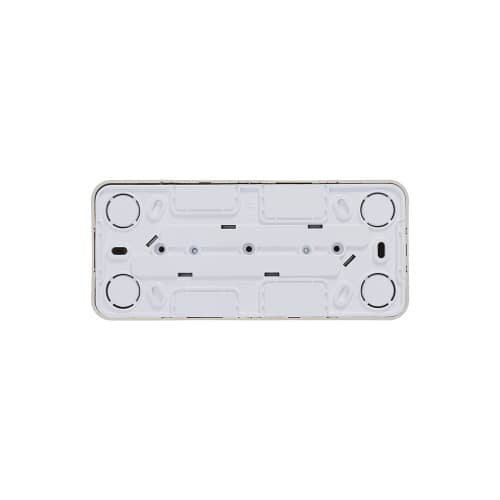 Купить Розетка тройная Schneider Electric Бланка без заземления бежевая по низкой цене