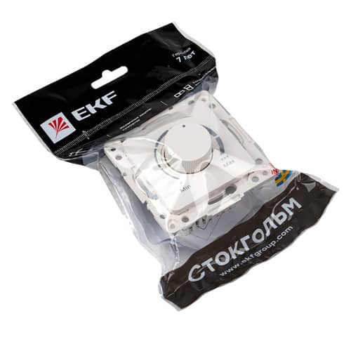 Купить Светорегулятор EKF Стокгольм белый по низкой цене