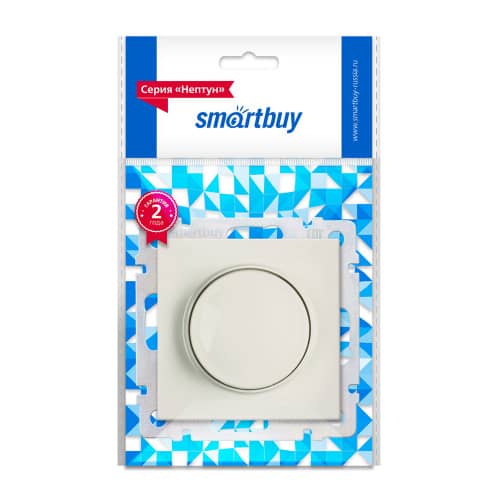 Купить Светорегулятор Smartbuy Нептун без рамки бежевый по низкой цене