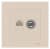 Купить Розетка компьютерная + телевизионная Schneider Electric Атлас Дизайн без рамки бежевая по низкой цене
