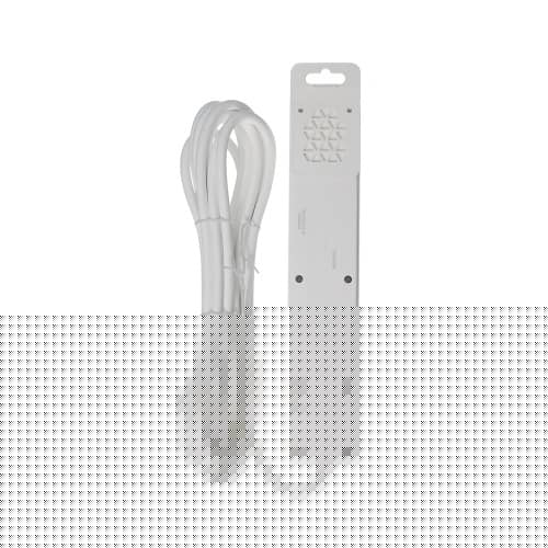 Купить Удлинитель Schneider Electric 5 гнезд с заземлением 5 м белый по низкой цене