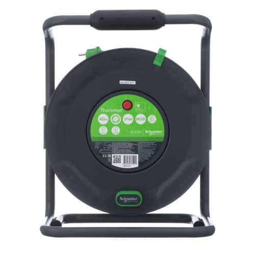 Купить Удлинитель Schneider Electric 40 м 4 гнезда с заземлением IP44 по низкой цене