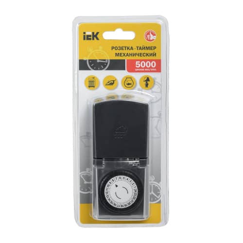 Купить Таймер IEK IP44 24 ч по низкой цене