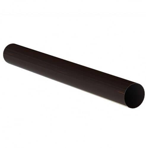 Купить Труба Linkor водосточная D100х3000 мм RAL 8019 темно-коричневая по низкой цене