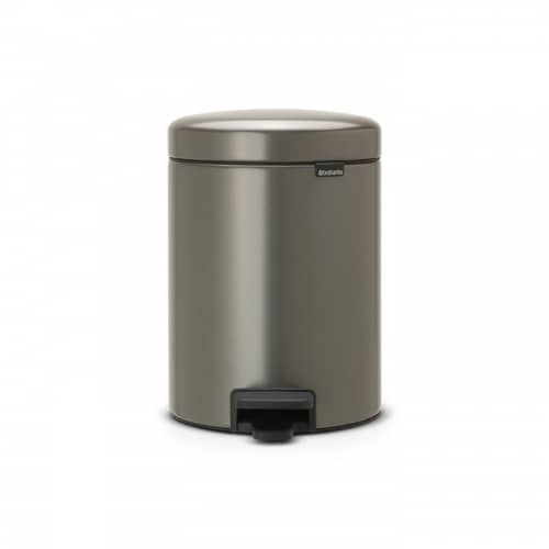 Купить Бак Brabantia newicon мусорный, платиновый, 5 л по низкой цене