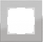 Купить Рамка Werkel Aluminium WL11-Frame-01 алюминий одноместная по низкой цене