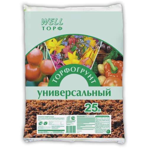 Купить Грунт универсальный WELL 25 л по низкой цене