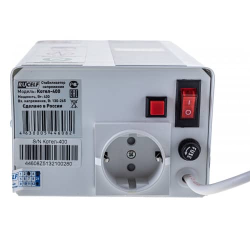 Купить Стабилизатор настенный Rucelf КОТЕЛ 0,4 кВт по низкой цене