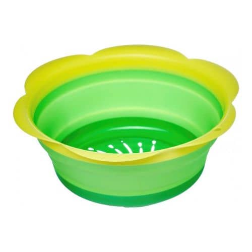 Купить Дуршлаг Walmer Rainbow складной, 22 см по низкой цене