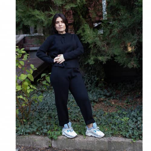 Купить Костюм Lara JS-2001 черный по низкой цене