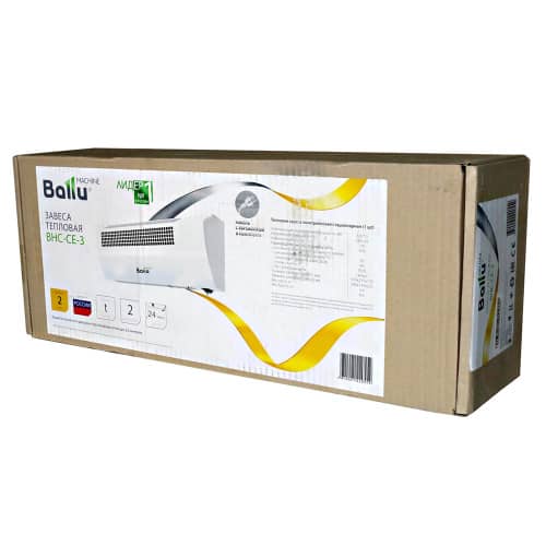 Купить Завеса тепловая Ballu BHC-CE-3L 250 м3/ч 2,5 кВт 220 В по низкой цене