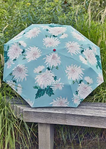 Купить Зонт складной механический Chrysanthemum Collection Burgon & Ball по низкой цене
