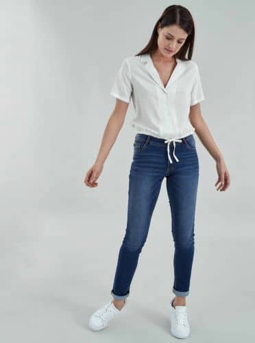 Купить Рубашка Piazza Italia с коротким рукавом, цвет молочный по низкой цене