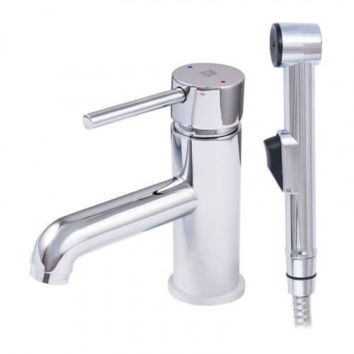 Купить Cмеситель Mix-n-Fix BUGGY 0208 для ванны, c гигиеническим душем, одноручный по низкой цене