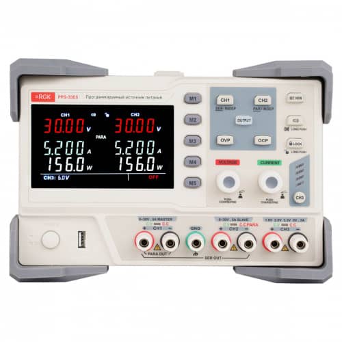 Купить Программируемый источник питания RGK PPS-3305 по низкой цене