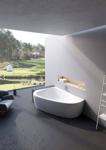 Купить Ванна Ravak LoveStory II акриловая, ассиметричная, левая, белая, 196х139 см по низкой цене