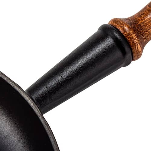 Купить Сковорода Le Creuset чугунная, эмалированная, черная, 28 см по низкой цене