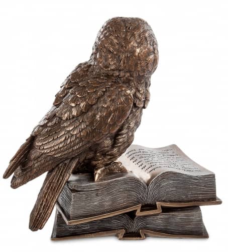 Купить Статуэтка Veronese Сова на книгах WS-86/1 по низкой цене