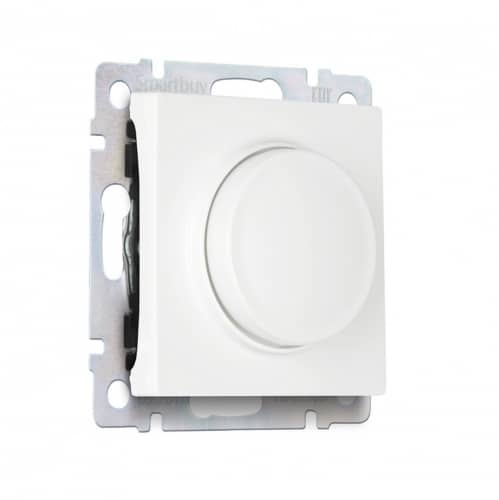 Купить Светорегулятор Smartbuy Нептун без рамки белый по низкой цене