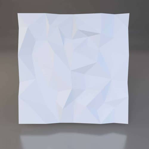 3D панель стеновая Relieffo Iceberg 047 из пенополиуретана 600x600x30 мм