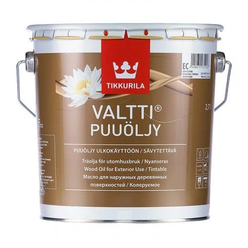 Купить Масло алкидное Tikkurila Valtti Puuoljy EC для дерева 2,7 л по низкой цене
