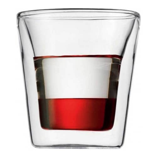 Купить Набор термобокалов (2 штуки) BODUM Canteen, 0.1л, цвет прозрачный по низкой цене