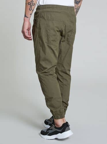 Купить Штаны Piazza Italia Loose Fit цвета хаки по низкой цене