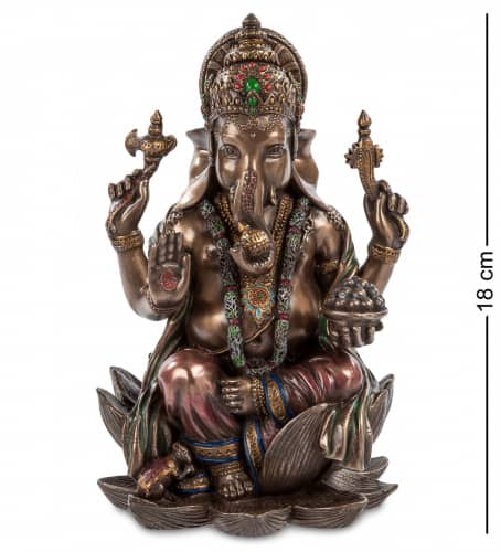 Купить Статуэтка Veronese Ганеш - бог мудрости и благополучия WS-461 по низкой цене