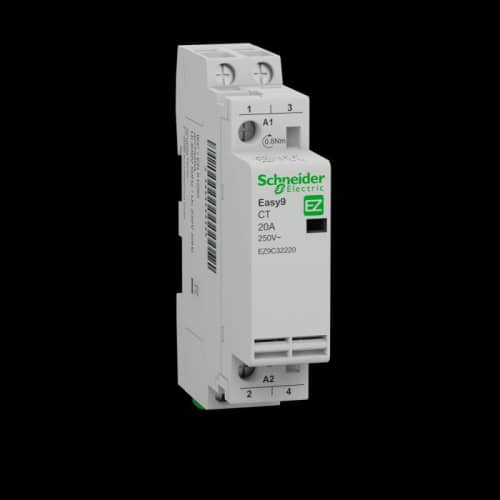 Купить Контактор модульный EASY9 CT 20А 2НО 230/250В AC 50Гц SchE EZ9C32220 по низкой цене
