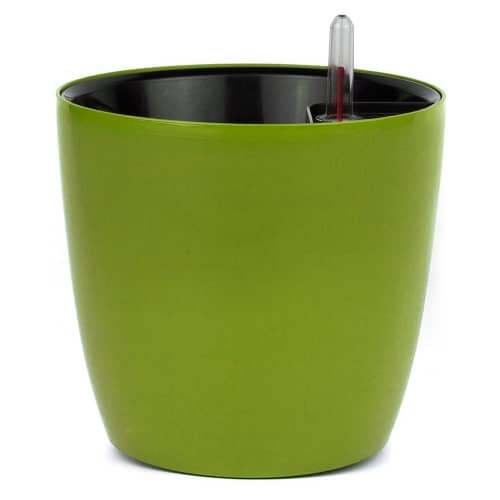 Купить Горшок пластиковый двойной с автополивом d17 см 2,5 л по низкой цене