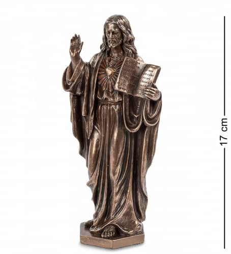 Купить Статуэтка Veronese Иисус с Ветхим Заветом WS-419 по низкой цене