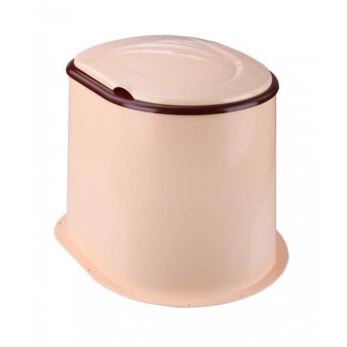 Купить Туалет дачный бежевый по низкой цене