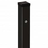 Купить Столб для калитки и ворот с отверстиями Polbram 100x100х2400 мм по низкой цене