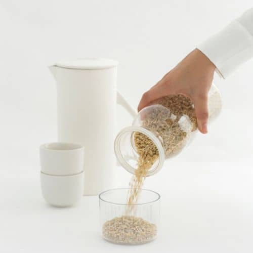 Купить Банка Brabantia пластиковая, с мерным стаканом, прозрачный 1,3 л по низкой цене