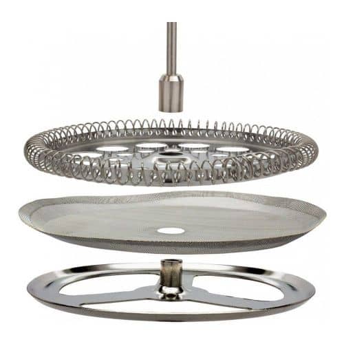 Купить Кофейник френч-пресс Bodum Eileen хром 1 л по низкой цене