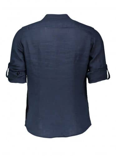 Купить Рубашка Piazza Italia синяя по низкой цене