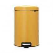 Купить Бак Brabantia newicon мусорный, минерально-горчичный, 20 л по низкой цене