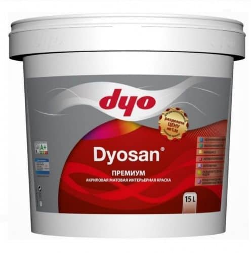 Купить Краска Dyo Dyosan интерьерная 2.5 кг по низкой цене