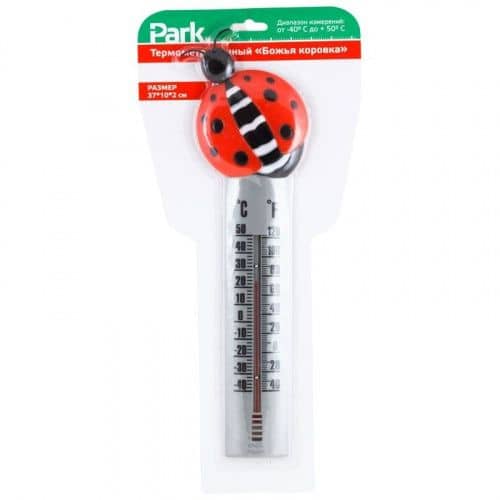 Купить Термометр Park Божья коровка уличный по низкой цене
