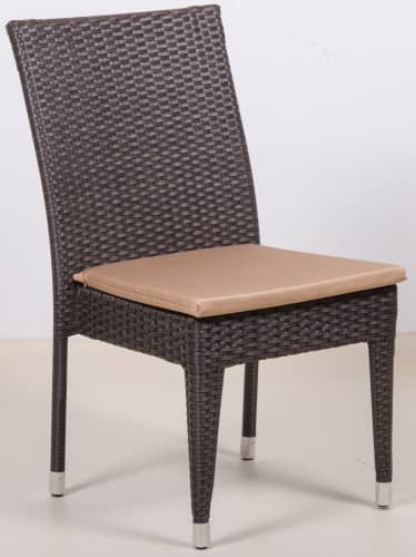 Купить Стул ТЕРРАСА Люкс КРИТ плетеный с подушкой жгут 30834 по низкой цене