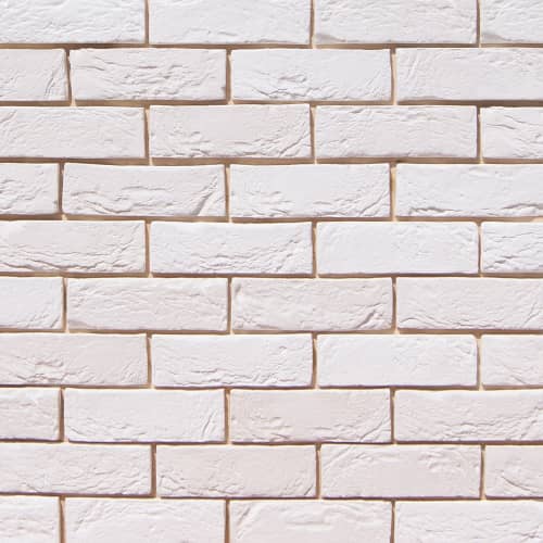 Купить Плитка гипсовая кирпич Шамотный 6,5х20,5 см в упаковке 1 м2 по низкой цене