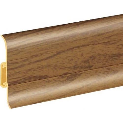 Деревянный, металлический, пластиковый напольный плинтус.