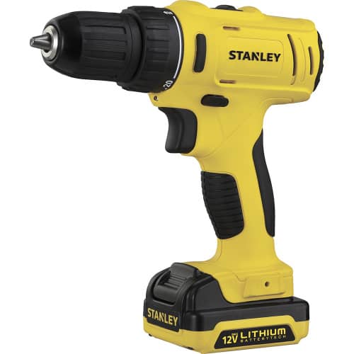 Купить Шуруповерт аккумуляторный STANLEY SCD121S2K 12 В 2х1,5 Ач Li-Ion по низкой цене