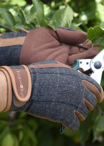 Купить Перчатки мужские для садовых работ Dig The Glove Tweed Burgon & Ball по низкой цене
