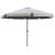 зонт садовый d3,5 м полиэстер серый Купить Зонт садовый d3,5 м полиэстер серый по низкой цене