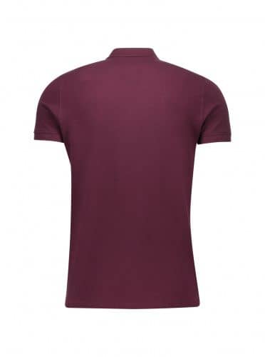 Купить Футболка-поло Piazza Italia бордовая по низкой цене