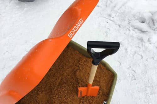 Купить Контейнер BOXSAND ORIGINAL для песка, с лопатой, 250 л по низкой цене